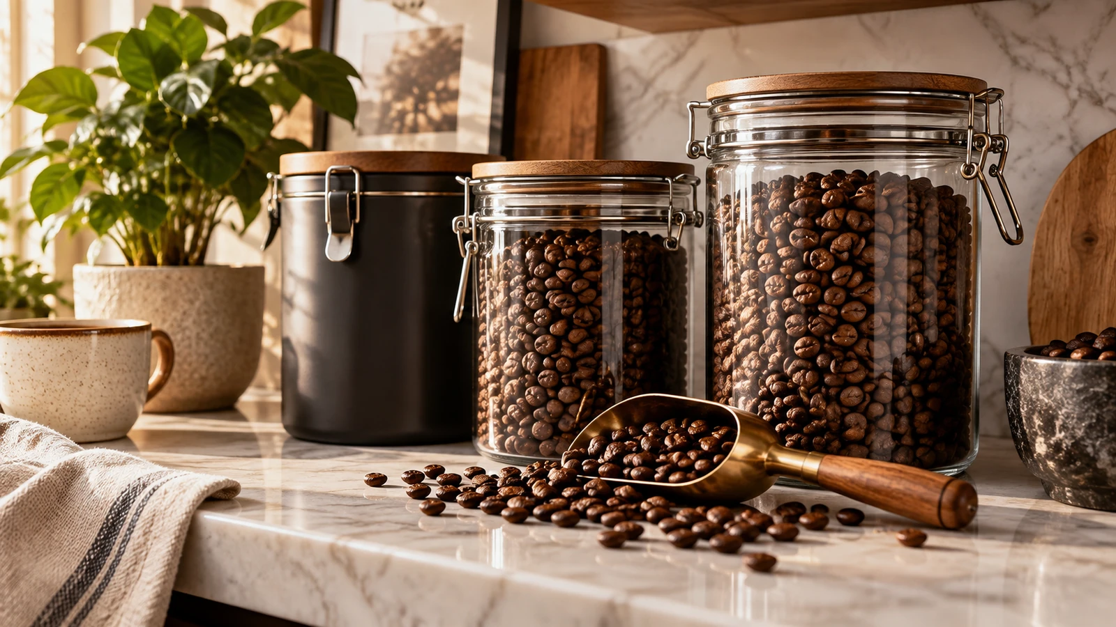Fotografía editorial para Cómo conservar el café en grano para que no pierda aroma