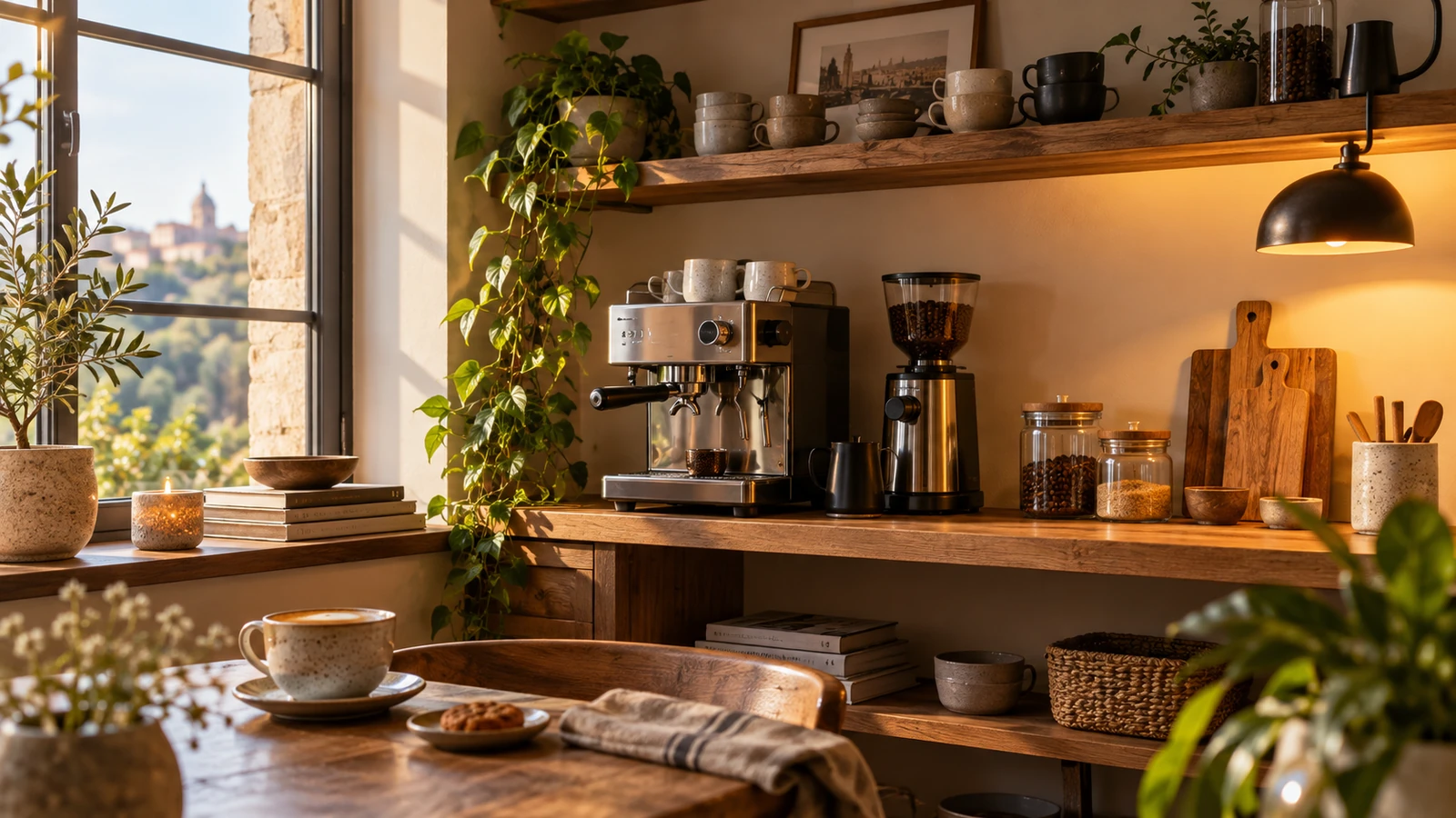 Fotografía editorial para Cómo elegir una jarra de leche para latte y cappuccino