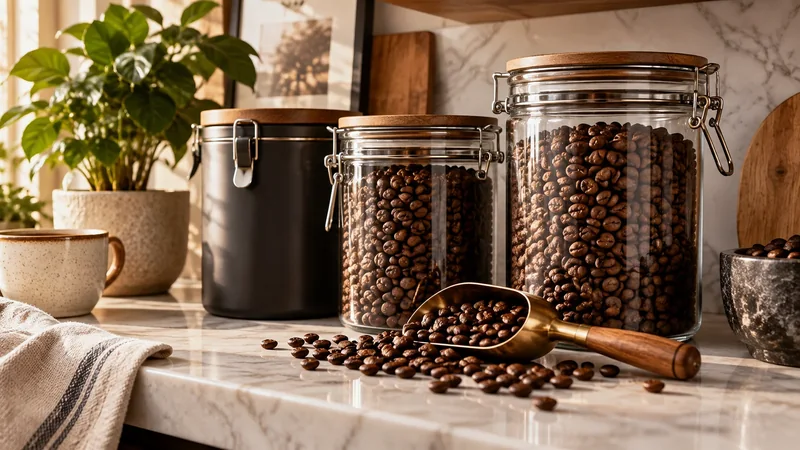Fotografía editorial para Cómo conservar el café en grano para que no pierda aroma